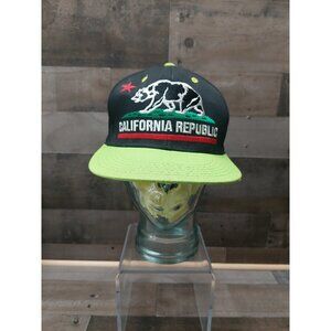 California Republic Lake Tahoe, Ca Bear Logo Flatbill L.O.G.A. Snapback Hat